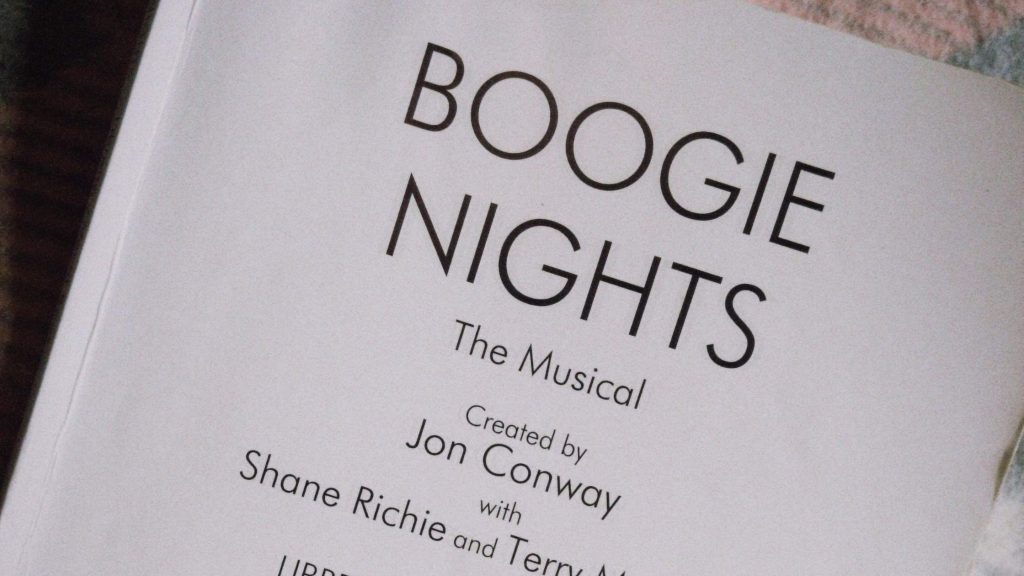 Boogie nights script